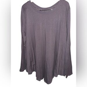 AnyBody Loungewear Cozy Knit Swing Top women’s size XL style A293070